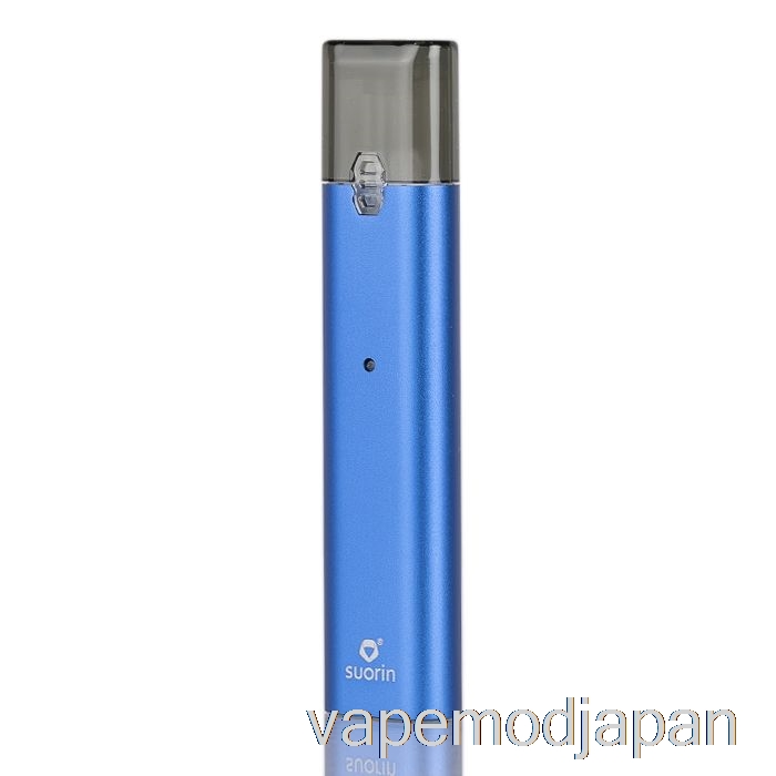 Vape Mod Suorin Ishare シングル ポータブル ポッド キット メタル エディション - ブルー
